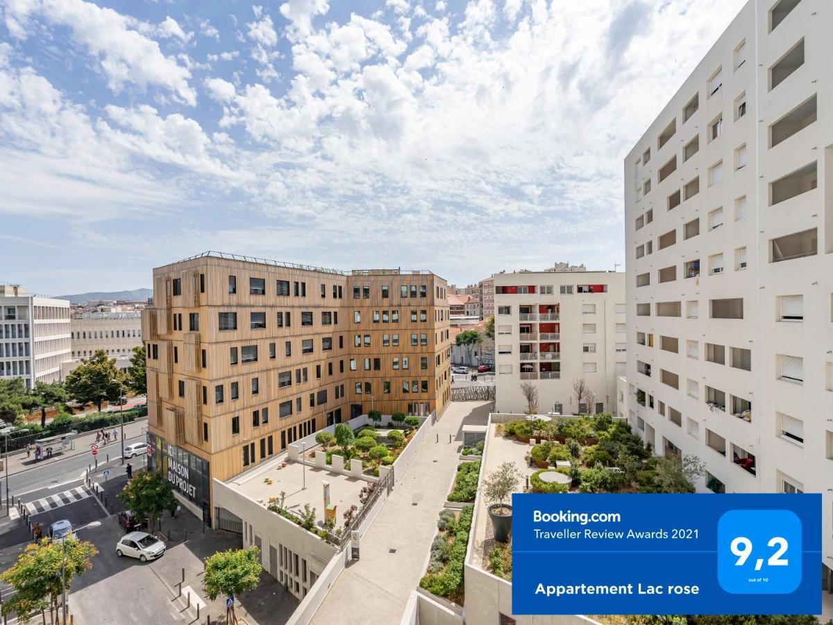 Appartement Lac Rose - Parking, Metro, Jusqu'A 4 Personnes Marseilles Exterior foto
