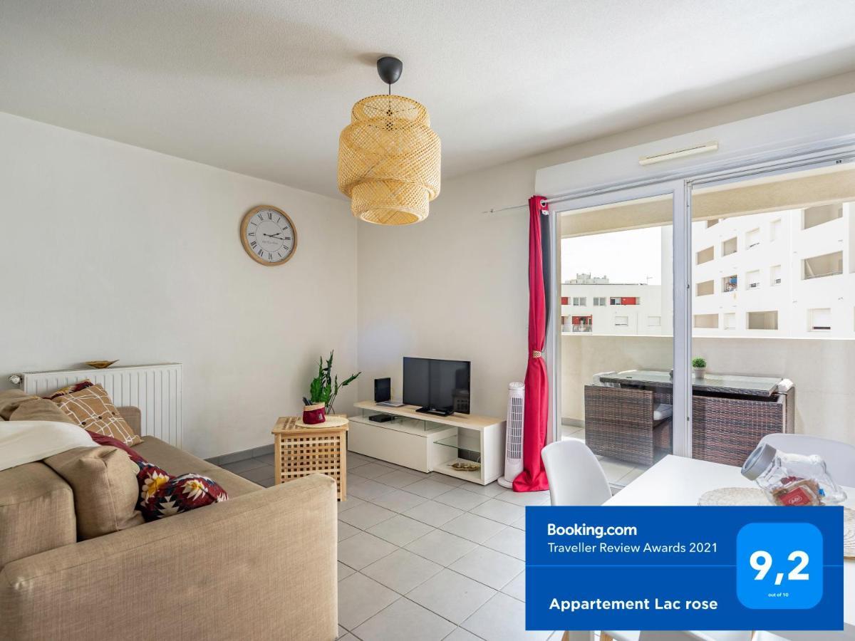 Appartement Lac Rose - Parking, Metro, Jusqu'A 4 Personnes Marseilles Exterior foto